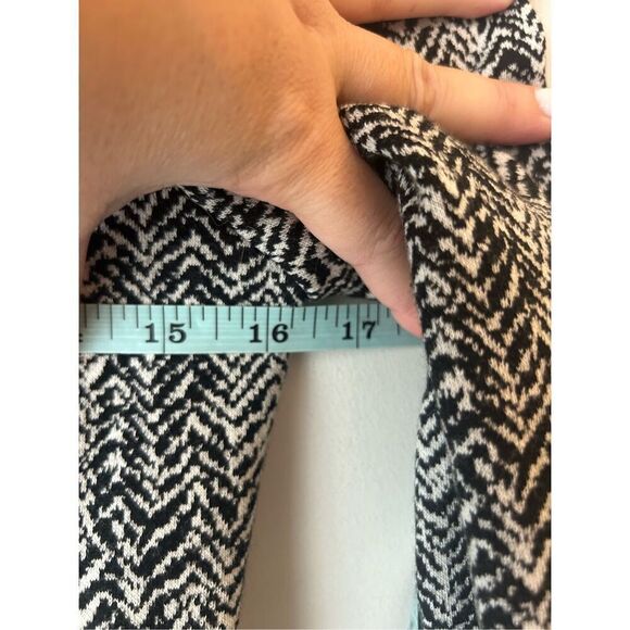 Theory Joean Herringbone Lamb Leather Trim Moto Jacket 2 Grey Black Biker - Picture 9 of 11